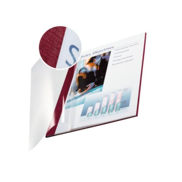 Leitz ImpressBIND - 14 mm - A4 (210 x 297 mm) - 140 fogli - bordeaux - copertin…
