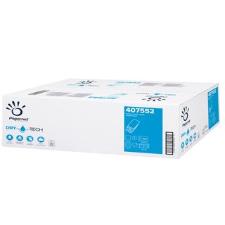 Asciugamani piegati a W Dry Tech - 2 veli - 18 gr - goffratura a onda - 20,3 x …