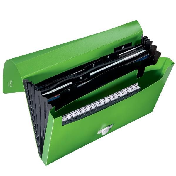 Leitz Recycle - Fascicolo espandibile - 5 compartimenti - 5 parti - prestampato…