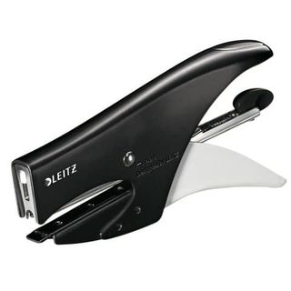 Leitz WOW 5547 - Graffatrice - 15 fogli / 1.5 mm - No.8, 6/4 - metallo - nero