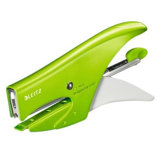 Leitz WOW 5547 - Graffatrice - 15 fogli / 1.5 mm - No.8, 6/4 - metallo - verde