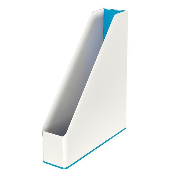 Leitz WOW Dual Colour - Portariviste - per A4 - metallizzato blu