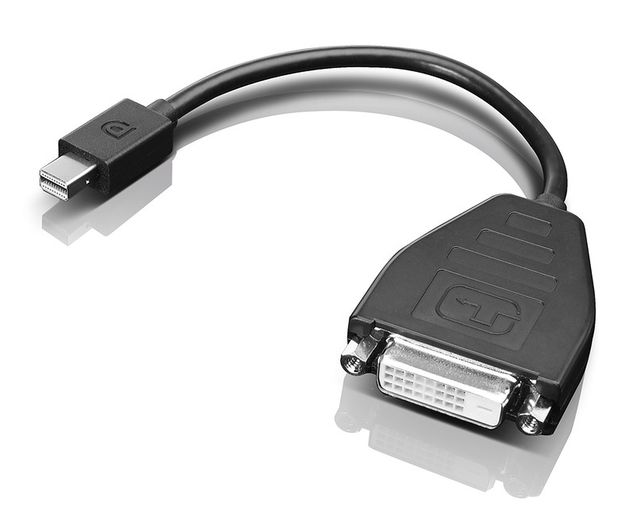 Lenovo - Adattatore DisplayPort - legame singolo - Mini DisplayPort (M) a DVI-D…