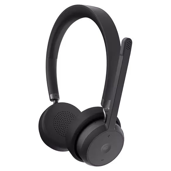 Lenovo - Cuffie con microfono - over ear - Bluetooth - senza fili - USB-A trami…