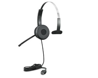 Lenovo 100 - Cuffie con microfono - on-ear - cablato - USB-A - nero - per IdeaP…