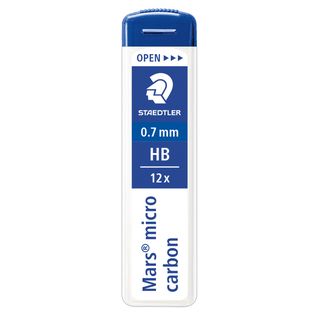 Astuccio 12 Mine Mars Micro - mina 0,7mm - gradazione HB - Staedtler - conf. 12…