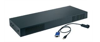 Lenovo Local 1x8 Console Manager - Switch KVM - CAT5 - 8 x KVM port(s) - 1 uten…