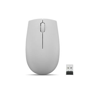 Lenovo Mouse wireless 300 compatto (Grigio Artico), Ambidestro, Ottico, RF Wire…