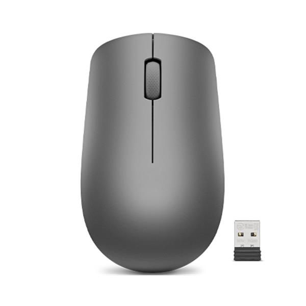 Lenovo Mouse wireless 530 (Grafite), Ambidestro, Ottico, RF Wireless, 1200 DPI,…