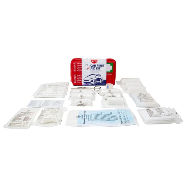 Astuccio di pronto soccorso per auto Soft Bag DIN 13164 2022 - 21,5 x 15 x 8,5 …