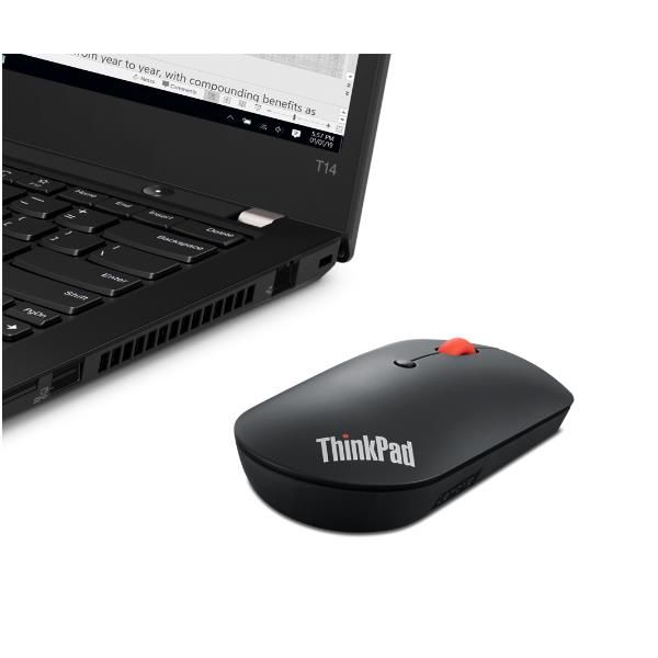 Lenovo ThinkPad Silent - Mouse - per destrorsi e per sinistrorsi - ottico blu -…