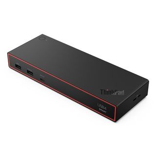 Lenovo ThinkPad USB4 Smart Dock 5500 with 135W Adapter, Cablato, USB4, 100 W, 1…