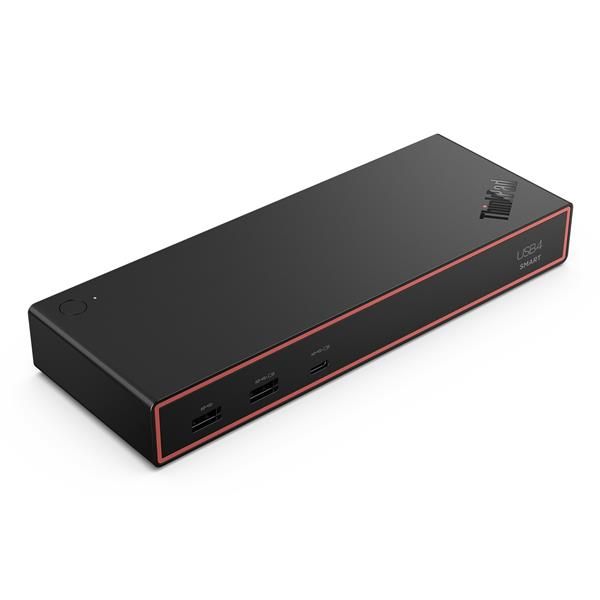 Lenovo ThinkPad USB4 Smart Dock 5500, Cablato, USB4, 65 W, 1000 Mbit/s, Nero, E…
