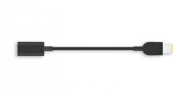 Lenovo USB-C to Slim-tip Cable Adapter - Adattatore connettore alimentazone - 2…