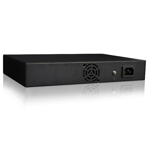 LevelOne GEP-1061 - Switch - gestito - 8 x 10/100/1000 (PoE+) + 2 x SFP - deskt…