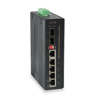 LevelOne IES-0620 - Switch - unmanaged - 4 x 10/100/1000 (PoE+) + 1 x Gigabit S…