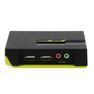 LevelOne ViewCon KVM-0221 - Switch KVM / audio - 2 x KVM / audio - 1 utente loc…