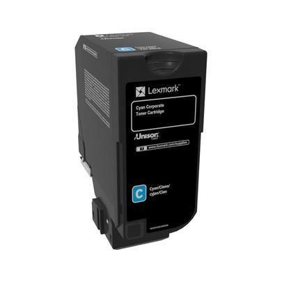 Lexmark - Ciano - originale - cartuccia toner LCCP, LRP, Lexmark Corporate - pe…