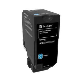 Lexmark - Toner - Ciano - 74C20C0 - return program - 3.000 pag