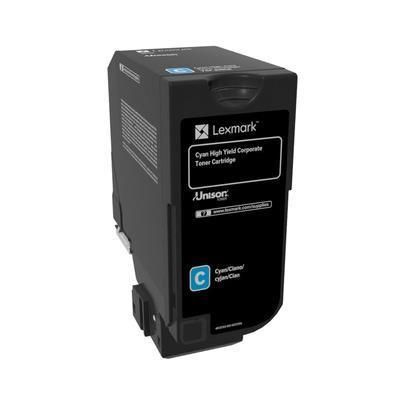 Lexmark - Toner - Ciano - 74C2HCE - 12.000 pag