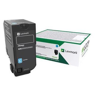 Lexmark - Toner - Ciano - 75B20C0 - return program - 10.000 pag