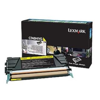 Lexmark - Toner - Giallo - C748H1YG - return program - 10.000pag
