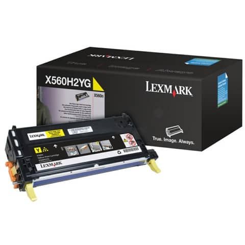 Lexmark - Toner - Giallo - X560H2YG - 10.000 pag