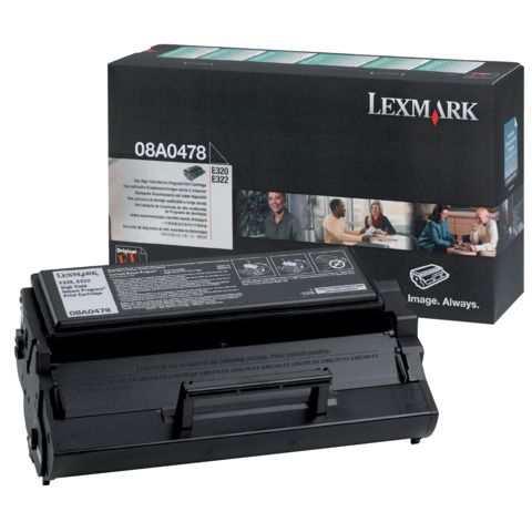 Lexmark - Toner - Nero - 08A0478 - return program - 6.000 pag
