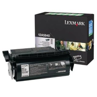 Lexmark - Toner - Nero - 12A5840 - return program - 10.000 pag