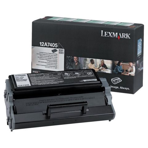 Lexmark - Toner - Nero - 12A7405 - return program - 6.000 pag