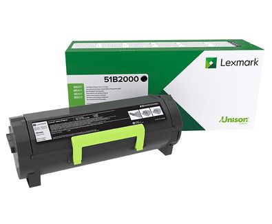 Lexmark - Toner - Nero - 51B2000 - return program - 2.500 pag