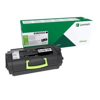 Lexmark - Toner - Nero - 63B2000 - return program - 11.000 pag