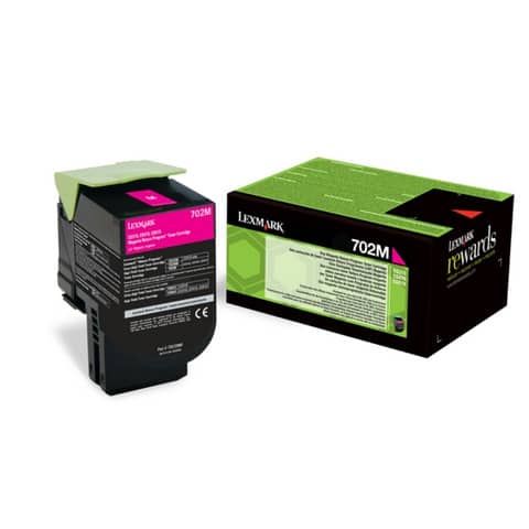 Lexmark 702M - Magenta - originale - cartuccia toner LCCP, LRP - per Lexmark CS…