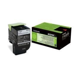 Lexmark 802HK - Alta resa - nero - originale - cartuccia toner LCCP, LRP - per …