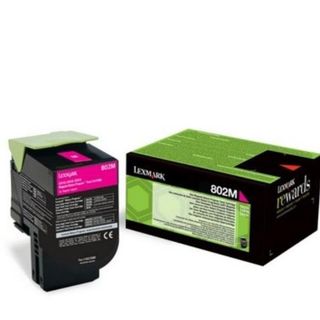 Lexmark 802ME - Magenta - originale - cartuccia toner LCCP, LRP - per Lexmark C…