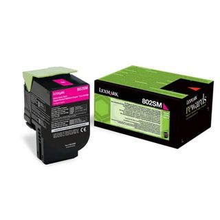 Lexmark 802SM - Magenta - originale - cartuccia toner LCCP, LRP - per Lexmark C…