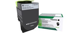 Lexmark X317 - Nero - originale - cartuccia toner LCCP, LRP - per Lexmark CS317…