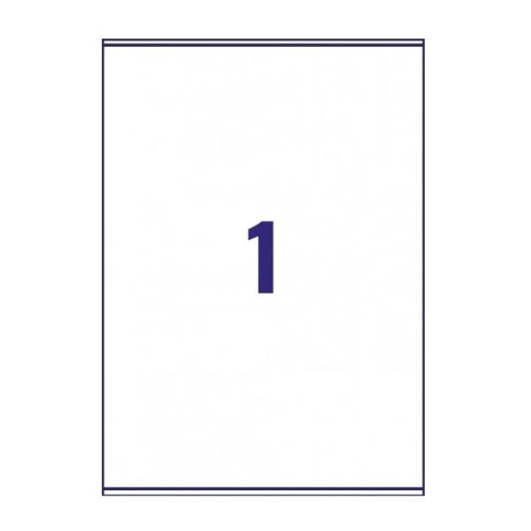 Avery - Bianco - 199.6 x 289.1 mm 15 etichette (15 foglio(i) x 1) etichette di …