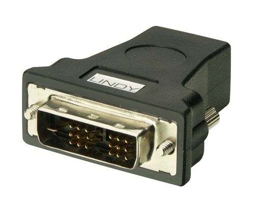 Lindy - Adattatore video - HDMI femmina a DVI-D maschio