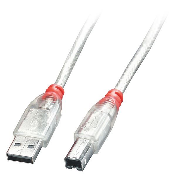 Lindy - Cavo USB - USB (M) a USB Tipo B (M) - USB 2.0 - 50 cm - stampato - tras…