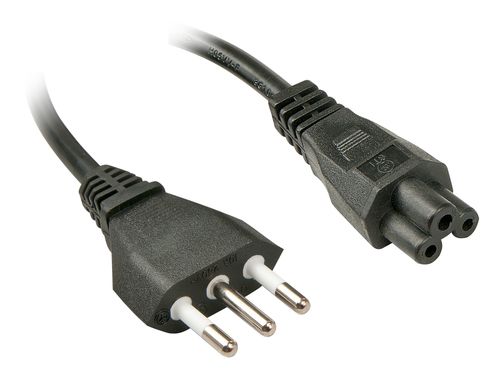 Lindy - Cavo di alimentazione - IEC 60320 C5 a CEI 23-16/VII (M) - 2 m - stampa…