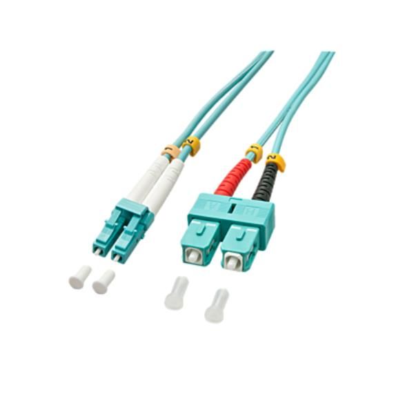Lindy - Cavo di rete - SC multi-mode (M) a LC multi-mode (M) - 10 m - fibra ott…