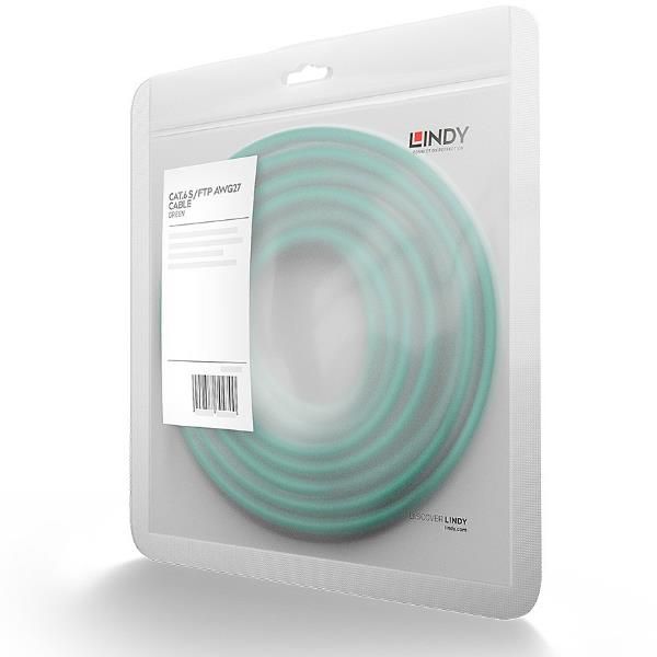 Lindy - Cavo patch - RJ-45 (M) a RJ-45 (M) - 1.5 m - PiMF (coppie in lamina di …