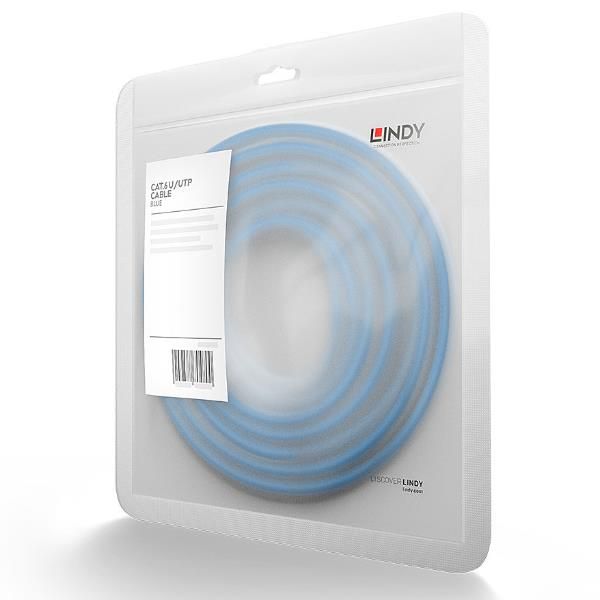 Lindy - Cavo patch - RJ-45 (M) a RJ-45 (M) - 10 m - UTP - CAT 6 - antiaggrovigl…
