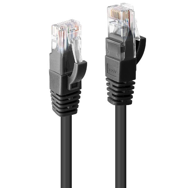 Lindy - Cavo patch - RJ-45 (M) a RJ-45 (M) - 10 m - UTP - CAT 6 - stampato, ant…