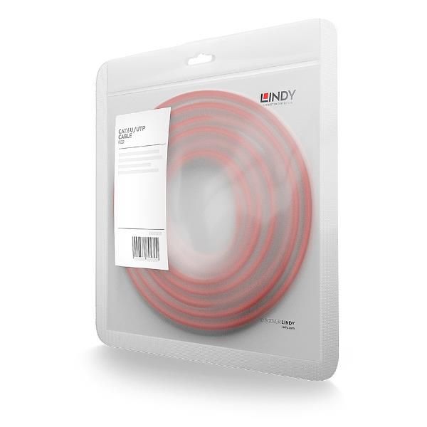 Lindy - Cavo patch - RJ-45 (M) a RJ-45 (M) - 15 m - UTP - CAT 6 - stampato, ant…