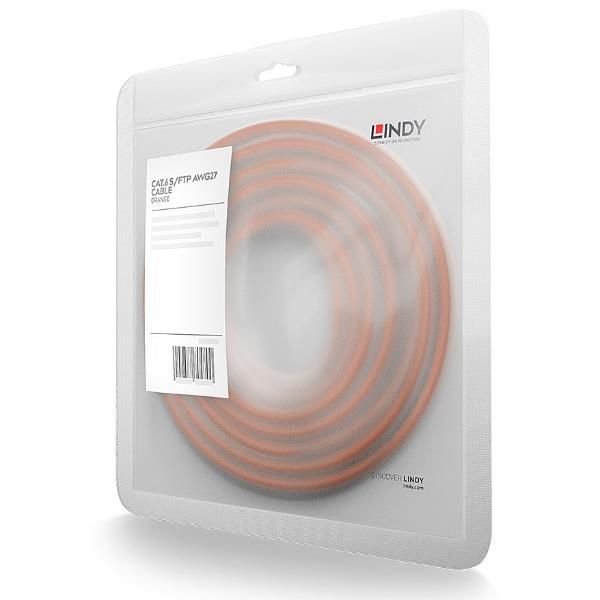 Lindy - Cavo patch - RJ-45 (M) a RJ-45 (M) - 2 m - SFTP, PiMF - CAT 6 - antiagg…