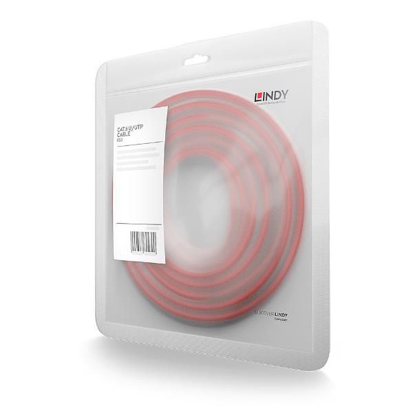 Lindy - Cavo patch - RJ-45 (M) a RJ-45 (M) - 20 m - UTP - CAT 6 - stampato, ant…