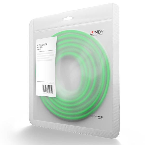 Lindy - Cavo patch - RJ-45 (M) a RJ-45 (M) - 3 m - UTP - CAT 6 - stampato, anti…