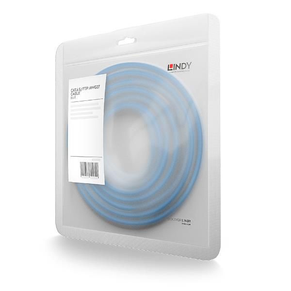 Lindy - Cavo patch - RJ-45 (M) a RJ-45 (M) - 30 cm - SFTP, PiMF - CAT 6e - anti…